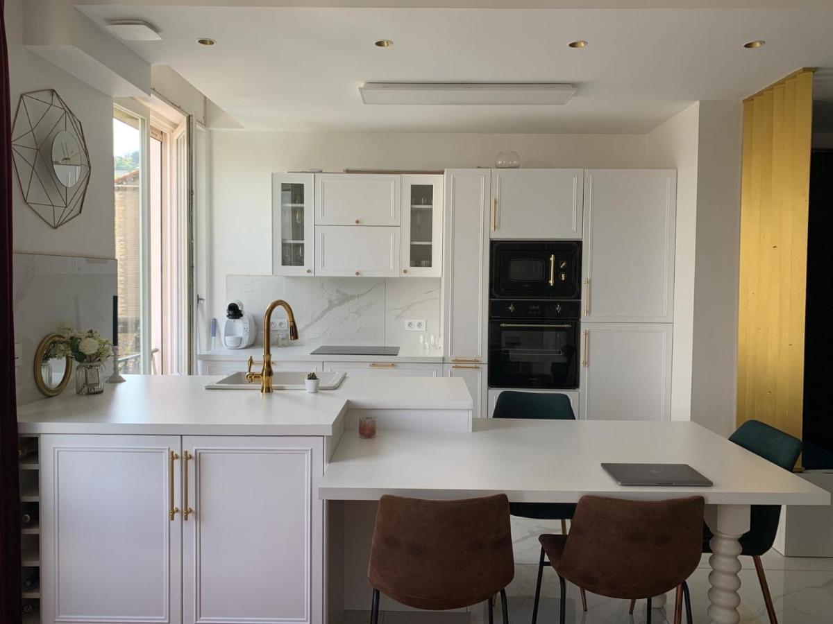 Appartement Avec Superbe Vue Sur Le Rhone Vienne  Bagian luar foto